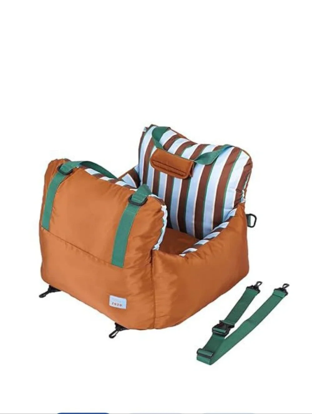 Striped Car Seat Pet Bed Zeze